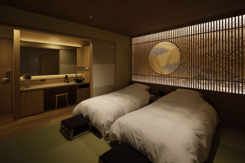 贅沢な湯治ステイをテーマに全6室を用意