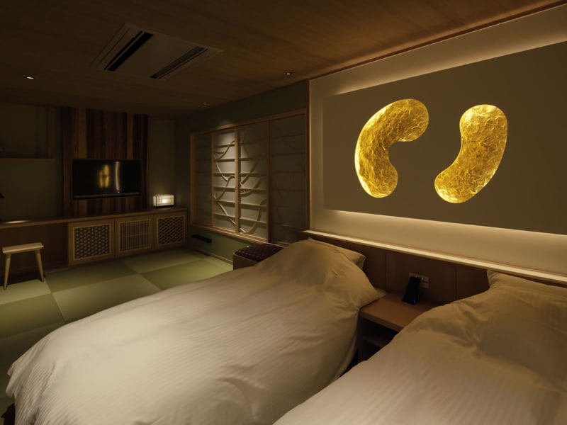 贅沢な湯治ステイをテーマに全6室を用意