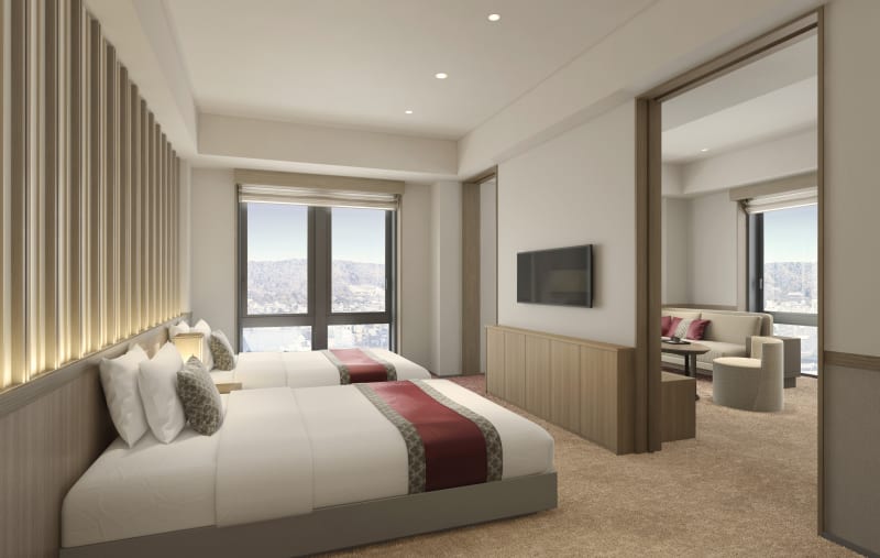 「THE GATE」ベッドルーム