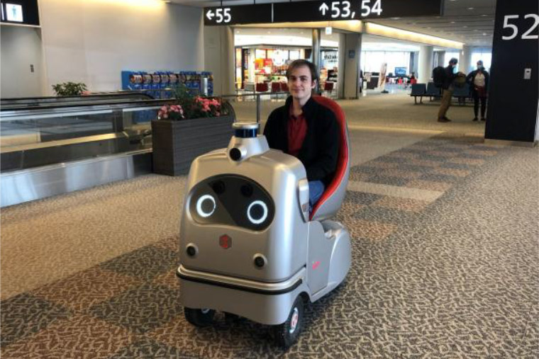 ZMP、ANA、NAAが、成田空港内で自動運転モビリティの実証実験を行なう