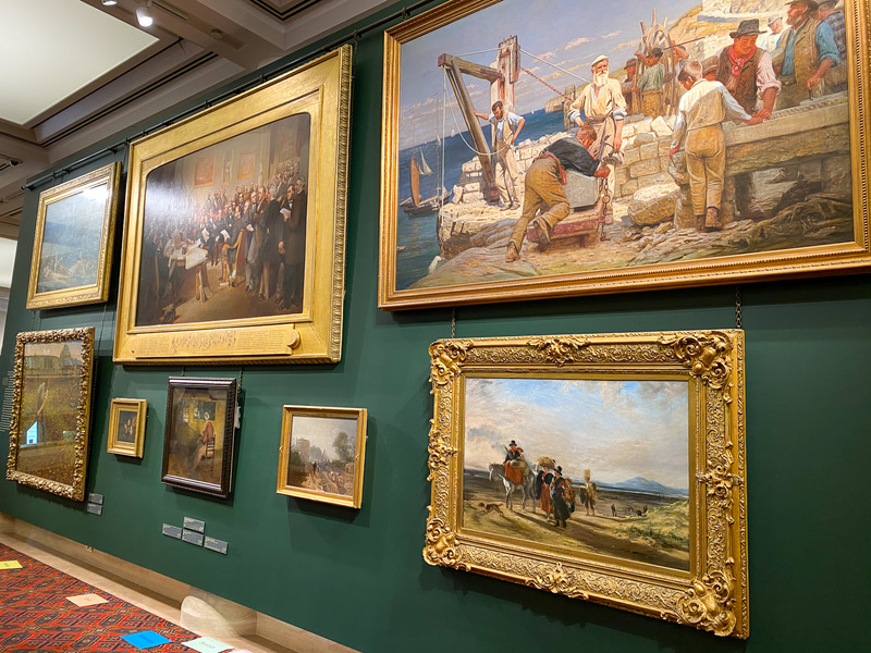 小さいギャラリーだけど名画揃い