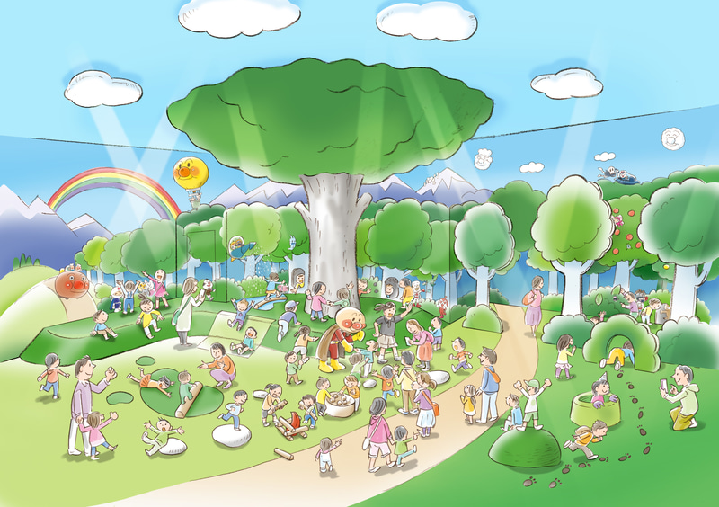 「おおきな木とあそびの森」