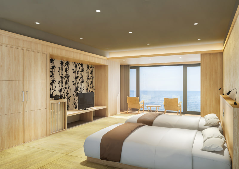 オーシャンビューが楽しめる