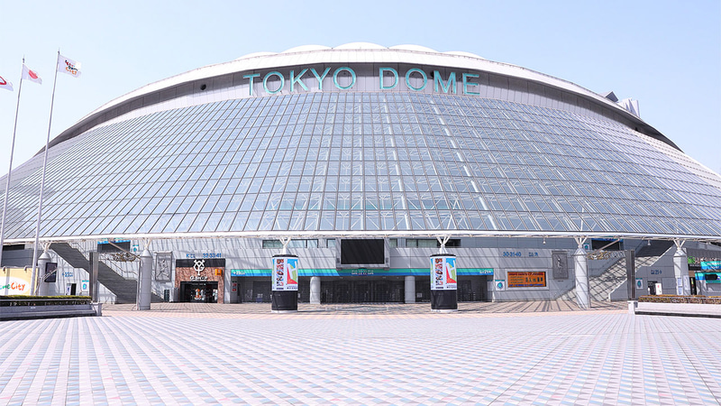 東京ドームはスタジアムのリニューアル工事を実施している