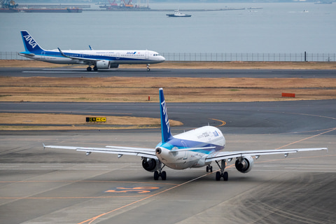 ANA仕様の国内線向けエアバス A320ceo型機が全機退役。2月29日の羽田