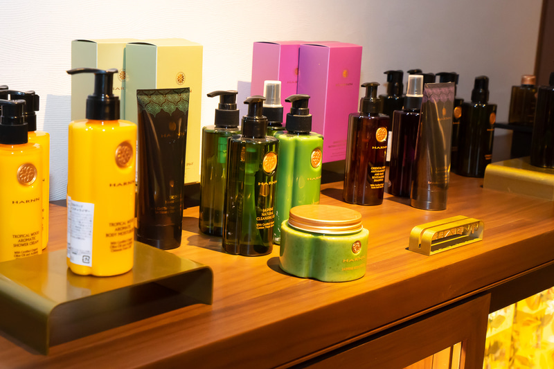 シャンプーやクレンジングなど。香りごとのシリーズになっている