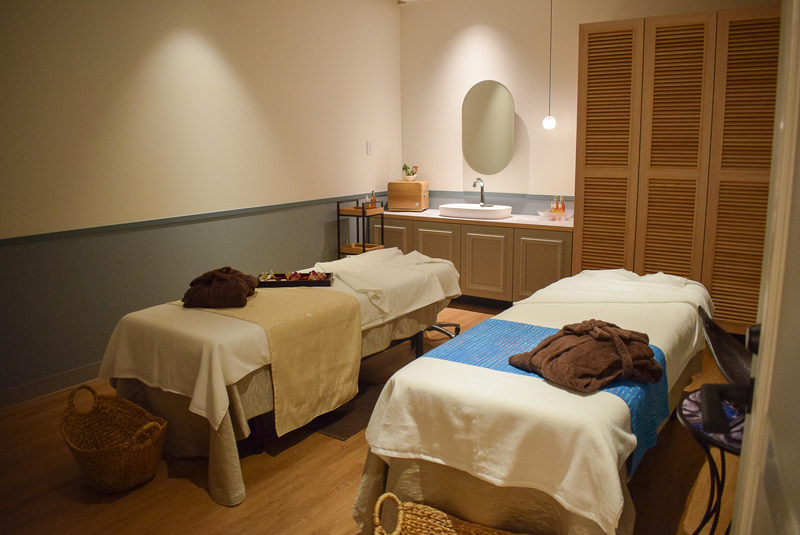 2人用の施術室。女性同士はもちろん、男女カップルでの施術もオススメとのこと