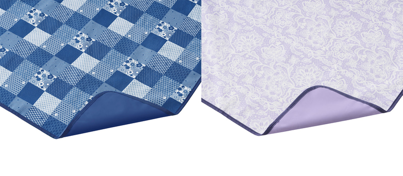 裏面にもPVCコーティングを施した