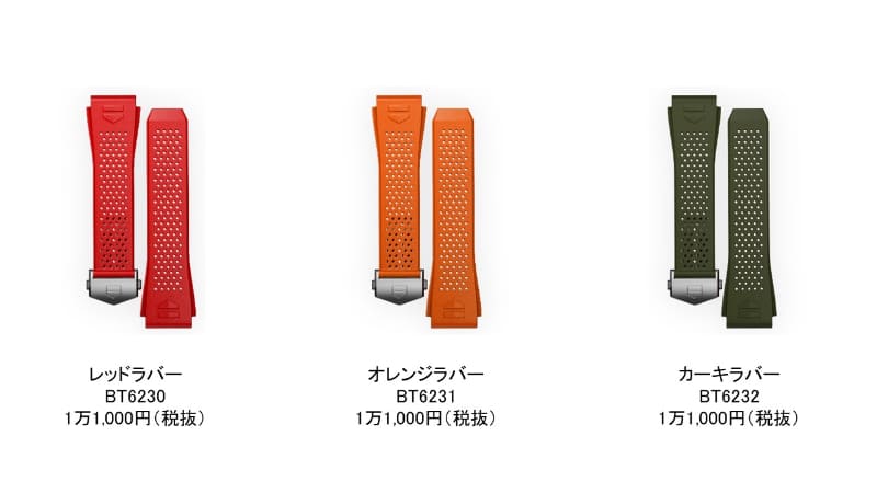 インターチェンジャブルストラップ全6種