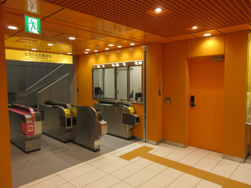 新改札および駅構内図イメージ