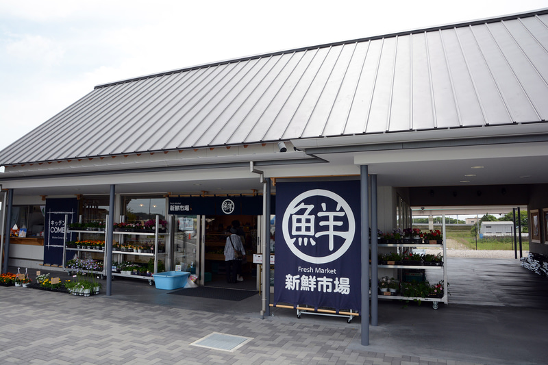 神崎IC付近の道の駅「発酵の里こうざき」