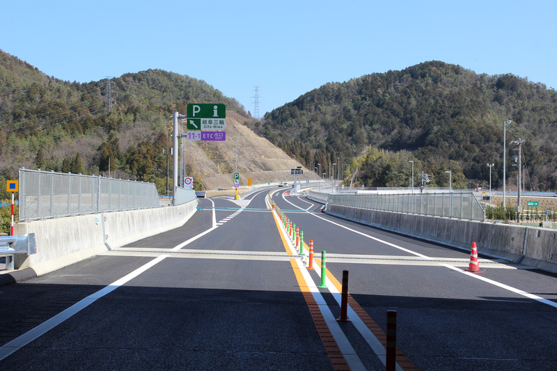 岐阜三輪PA//SIC付近