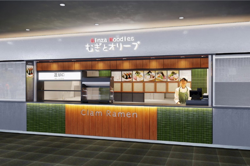 ANA FESTAは3月29日に国際線エリアの供用を開始する羽田空港第2ターミナルに3店舗の飲食店をオープンする