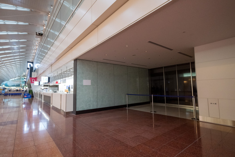 この途中にANAの到着ラウンジ「ANA ARRIVAL LOUNGE」を設置。社会情勢を見てオープン日を決定する