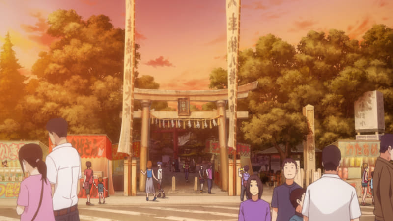 主人公の「あん」（CV：三森すずこ）と「ゆうき」（CV：堀江瞬）