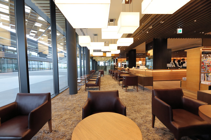 店内のくつろげるスペースのなかで最もゆったりと過ごせる「天平サロン」