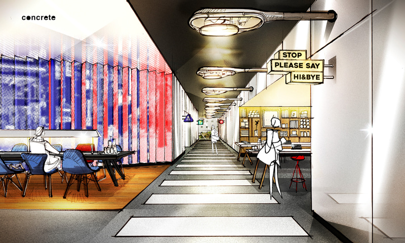 レセプション・ロビー