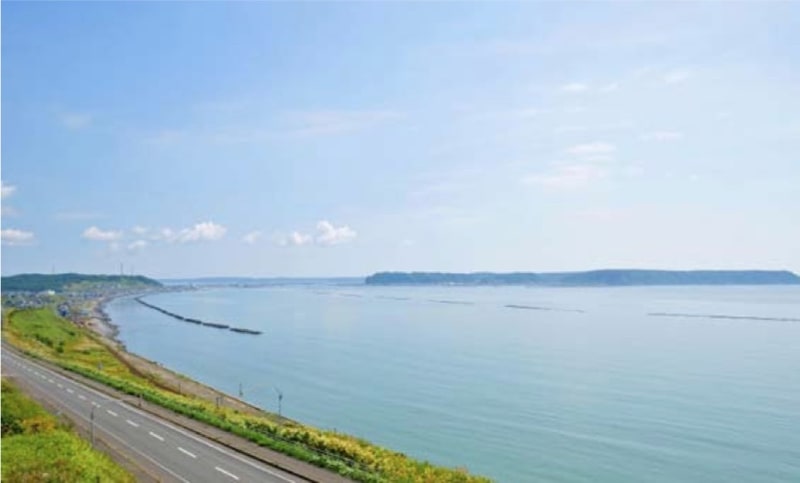 門静駅～厚岸駅間「厚岸湾の大パノラマ」