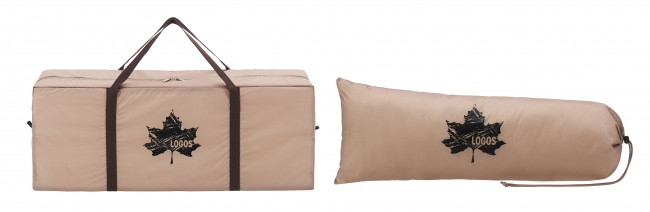 持ち運びに便利な収納バッグ付き