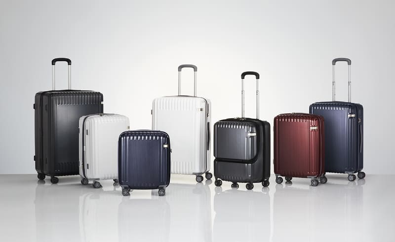 エースはコインロッカーに入る超小型サイズなど6サイズを揃えたスーツケース「パリセイド2-Z」を発売した