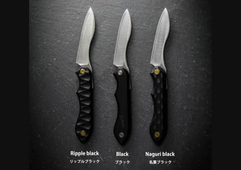 神沢鉄工、キャンプ料理ナイフの新作「折畳式料理ナイフ BLACK Edition