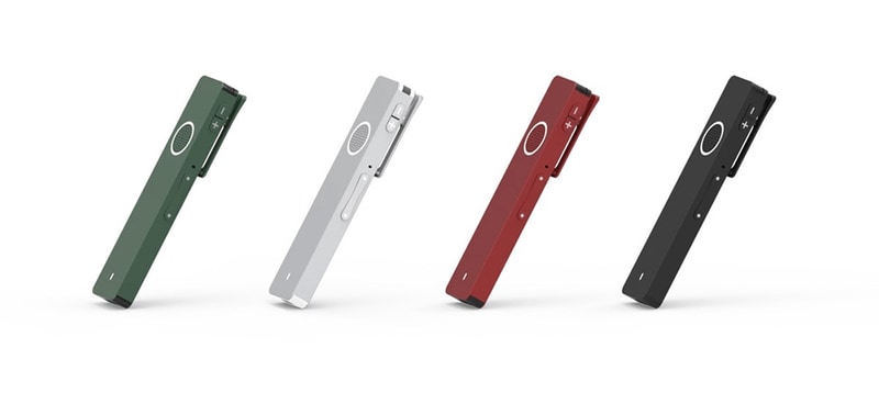 カラーはスペースグレー、メテオライトブラック、レトロダークグリーン、チェリーレッドの4色展開