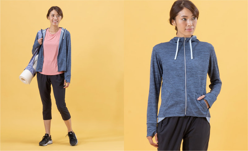 UVクールフルジップパーカー・5900円（税別）