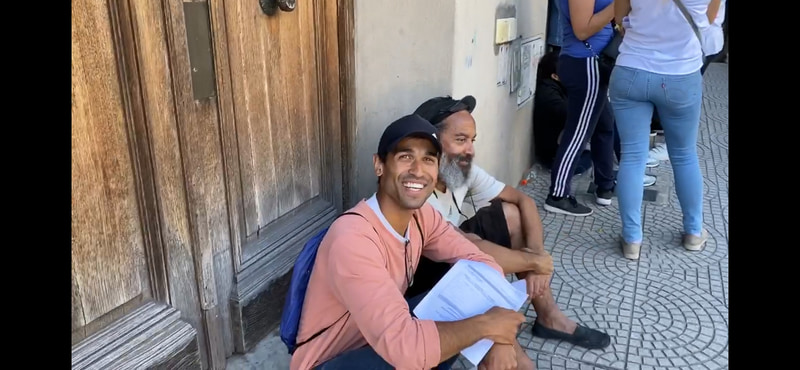 こんな感じで一緒に並んでいました