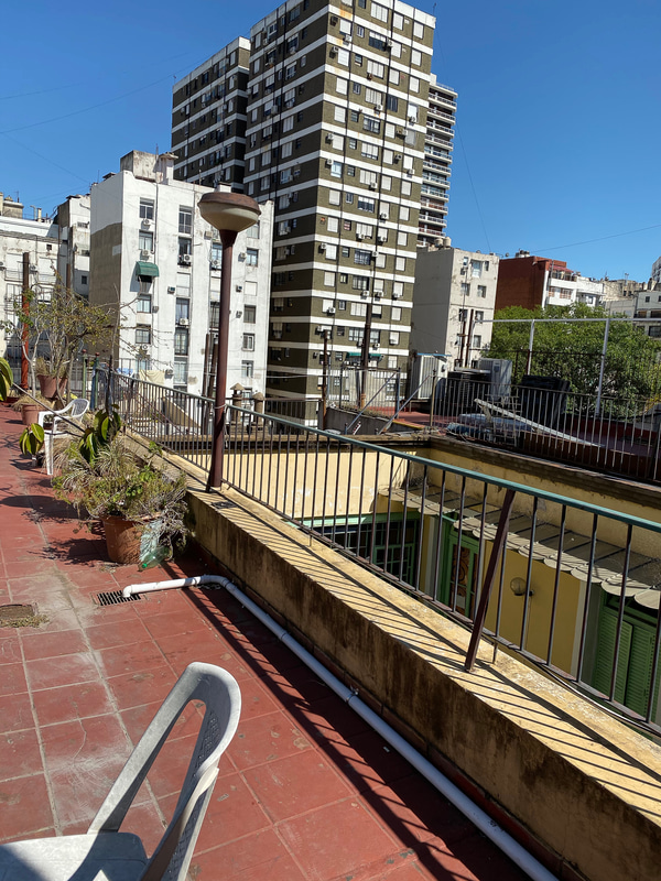 歌の練習をさせてもらっていた屋上