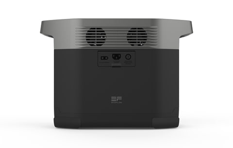 容量1260Wh、出力1600Wのポータブル電源「EFDELTA」。キャンプ