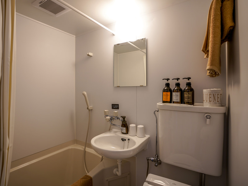 ザ・ヤード客室（ユニットバス）