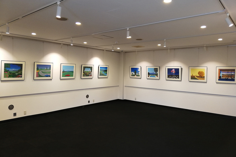 大滝詠一氏のジャケットデザインなどを手がけたイラストレーター・永井博氏の原画展を開催