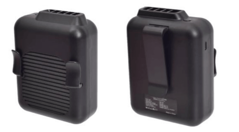 ハンズフリー2way ファン「腰ベルトファン2（CNAWBFBK）」