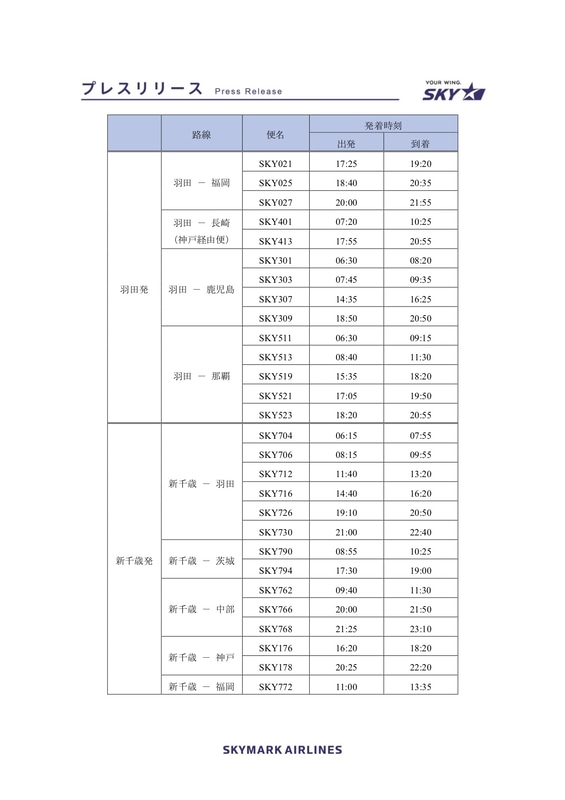 5月23日～31日 運休・減便