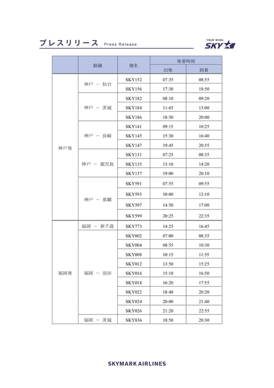 5月23日～31日 運休・減便