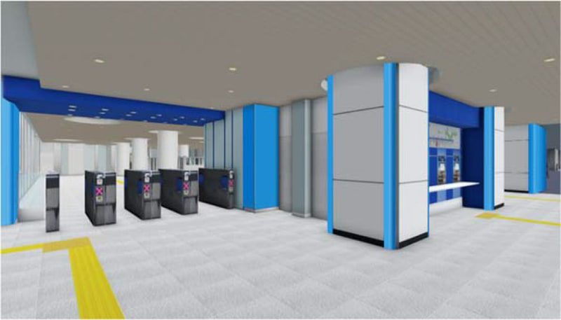 新改札のイメージ