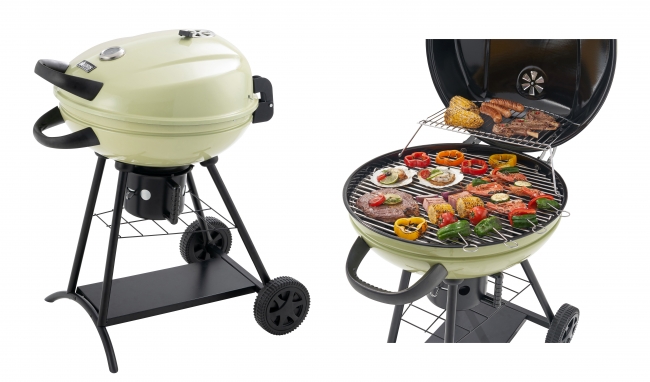 ロゴスはBBQやオーブン料理が楽しめる「LOGOS CHEF 蓋付きガーデングリル」を発売する