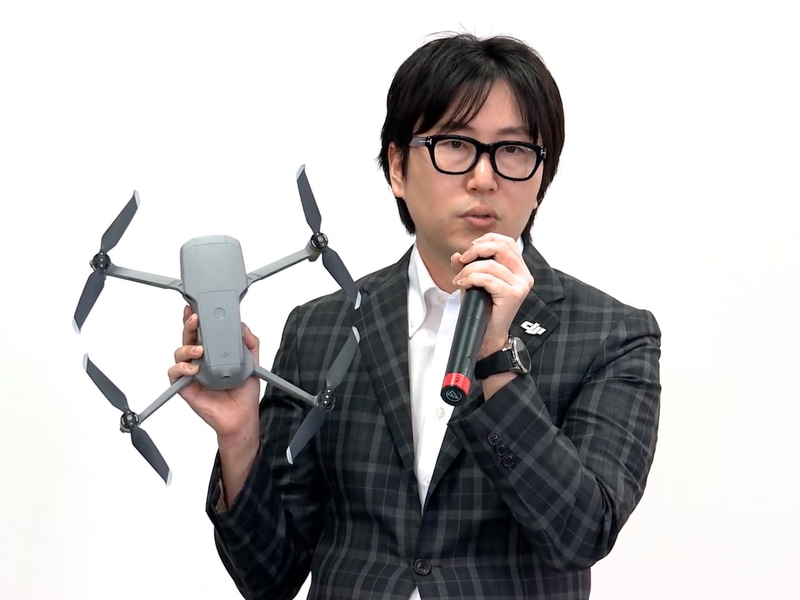 DJIが新製品や同社の取り組みを紹介するオンライン説明会を実施した