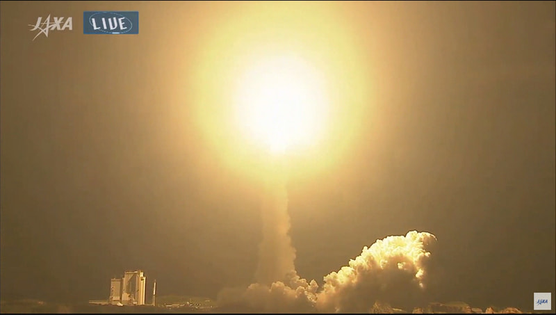 予定どおり5月21日2時31分にリフトオフ（画像：JAXA）