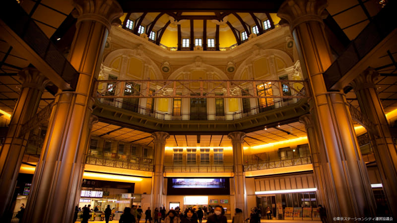 オンライン背景画像「丸の内駅舎 ドーム」