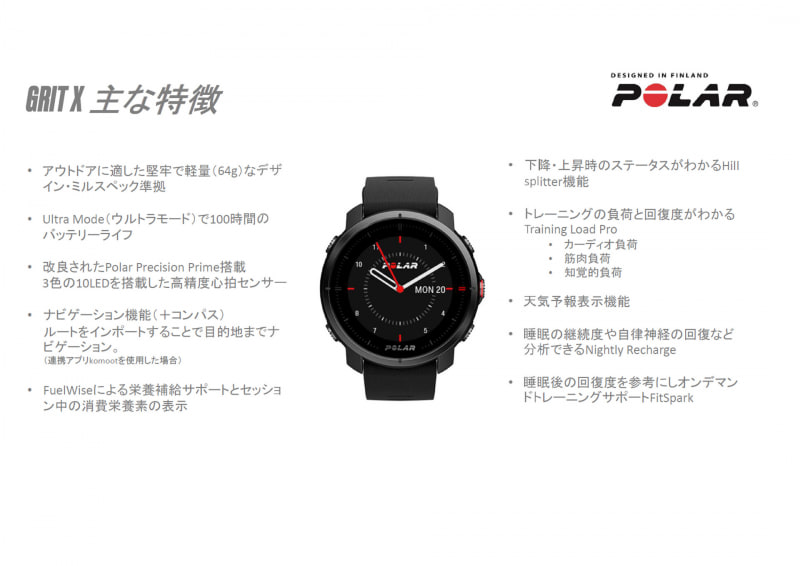 サイズは47×47×13mm、重量64g。MILスペック準拠の高い耐久性を備える