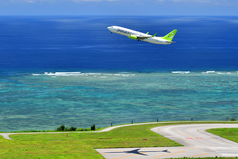 ソラシドエア飛行機