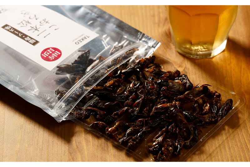 TAKEOは「福島・ソース味 二本松こおろぎ」6月1日に発売する。