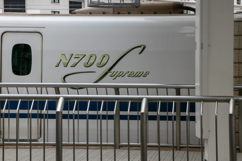 ちなみに取材時にN700S（R0）が入線してきた