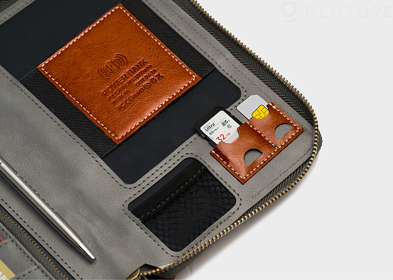 SDカード、SIMカードも収納できる