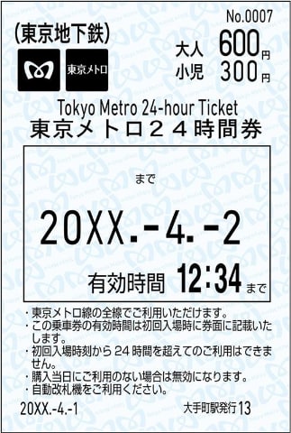 東京メトロ 24時間券などの企画乗車券をクレジットカードで購入可能に トラベル Watch
