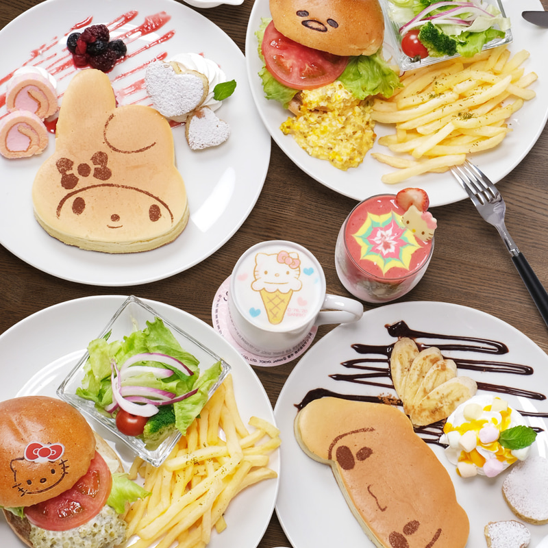 サンリオが直営フードショップ「SANRIO CAFE 池袋店」を開業する