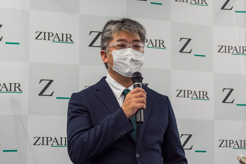 株式会社ZIPAIR Tokyo 代表取締役社長 西田真吾氏