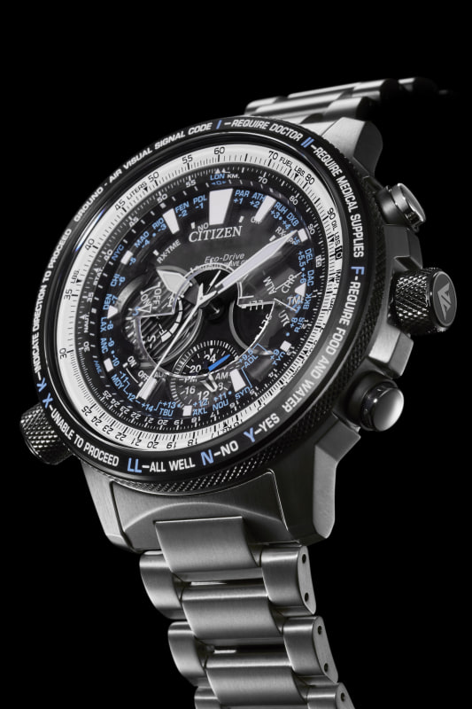 「シチズン プロマスター」エコ・ドライブGPD衛星電波時計 F990 ブルーインパルス エディション（CC7015-63E）