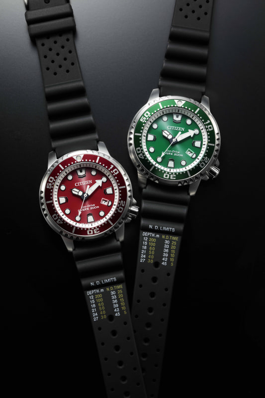 「シチズン プロマスター」エコ・ドライブ ダイバー200m